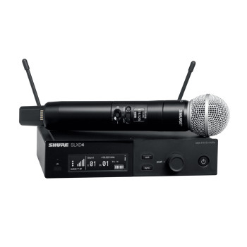 Shure SISTEMA MICROFONE MAO SLXD24E/SM58 G59 (470 514 MHz)