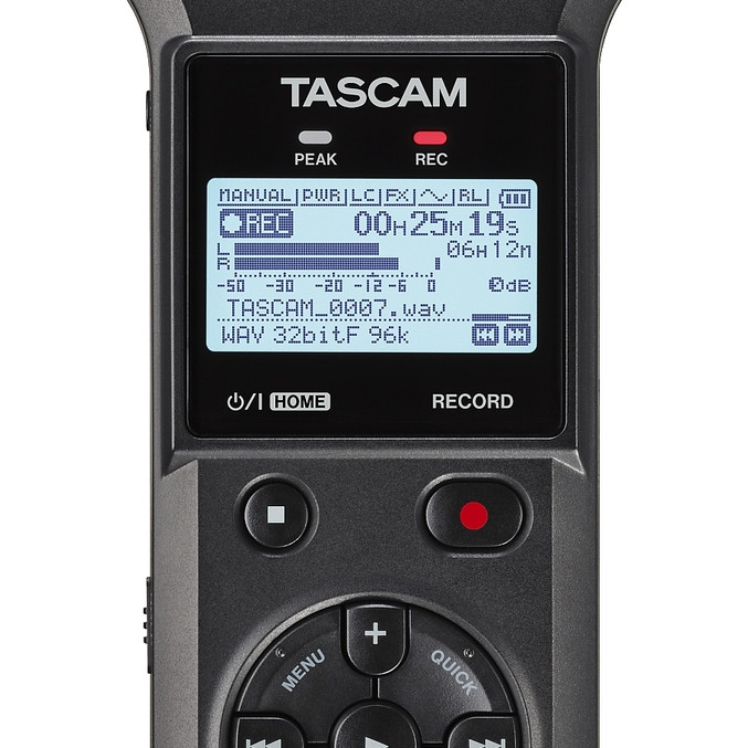 Tascam GRAVADOR PORTATIL DR 07XP