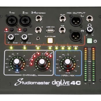 Studiomaster MESA MISTURA DIGITAL DIGILIVE 4C