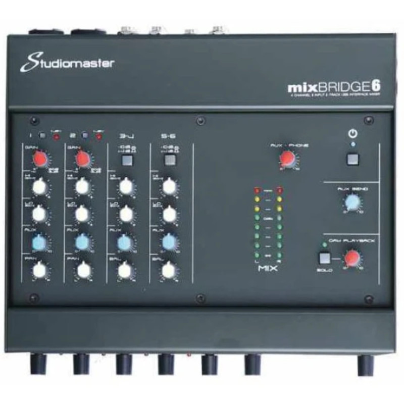 Studiomaster INTERFACE MISTURADOR/GRAVADOR MIXBRIDGE6