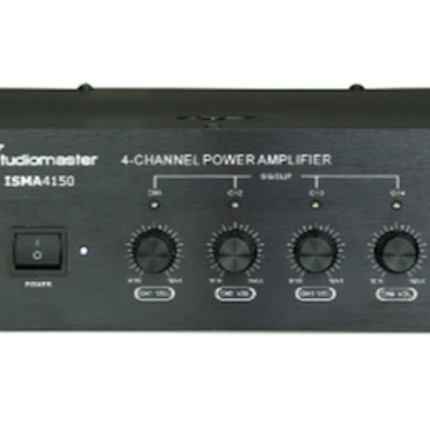 Studiomaster AMPLIFICADOR LINHA ISA 4150 (4 ZONAS)