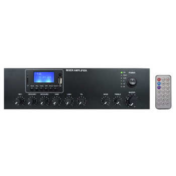 GLEMM AMPLIFICADOR LINHA 100V 120W DAB/FM/USB/MP3