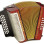 Hohner CONCERTINA CORONA II Red GCF