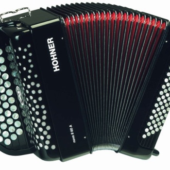 Hohner ACORDEÃO Nova II 60A BAIXOS BLACK