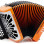 Hohner CONCERTINA COMPADRE LARANJA GCF