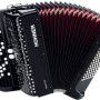 Hohner ACORDEÃO Nova II 72 Baixos Black