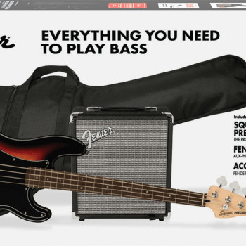 Squier Pack Affinity Seried Precision Bass PJ LRL 3TS