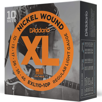 Daddario EXL110 10P Nickel Wound 10 46