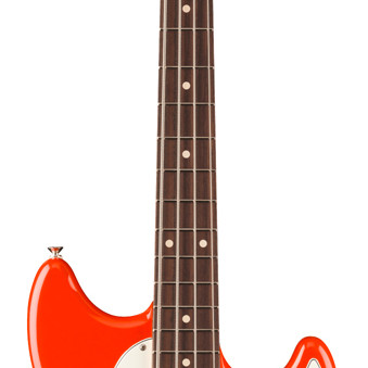 Fender Player II Mustang Bass PJ RW Coral Red