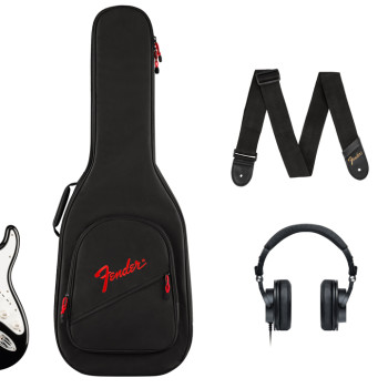 Squier Affinity Stratocaster Mustang Micro LRL Black