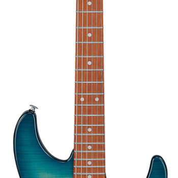 Ibanez Standard AZ24S1F Transparent Turquoise Burst