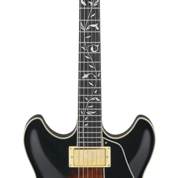 Ibanez Artcore Expressionist AS93QMSP Dark Brown Sunburst