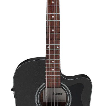 Ibanez V44CE Weathered Black Open Pore