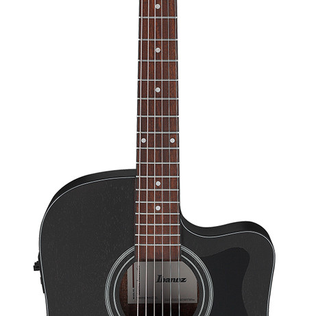 Ibanez V44CE Weathered Black Open Pore