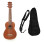 Maori UKULELE Soprano Koa Zebra WK 2S Pack