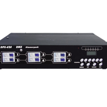 Eurolite DIMMER DMX 6 Canais DPX620
