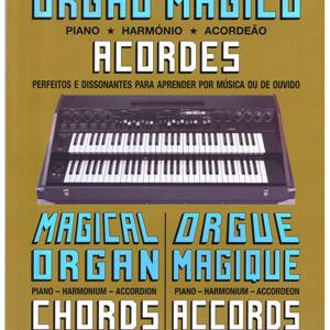 Eurico Cebolo LIVRO Orgão Magico Acordes