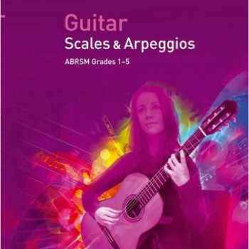 ABRSM LIVRO Guitar Scales & Arpeggios   Grade 1 5