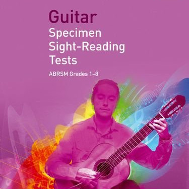 ABRSM LIVRO Guitar Specimen Sight Reading Tests   Grade 1 8