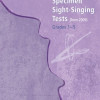 ABRSM LIVRO Specimen Sight Singing Tests   Grades 1 5