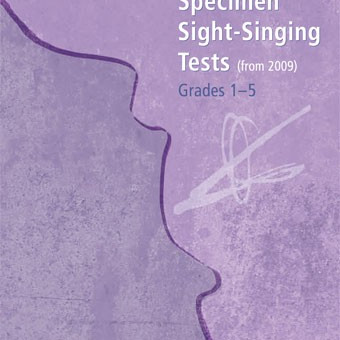 ABRSM LIVRO Specimen Sight Singing Tests   Grades 1 5