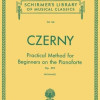 LIVRO Czerny Pratical Method for Beginners Op. 599