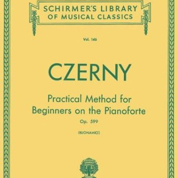 LIVRO Czerny Pratical Method for Beginners Op. 599