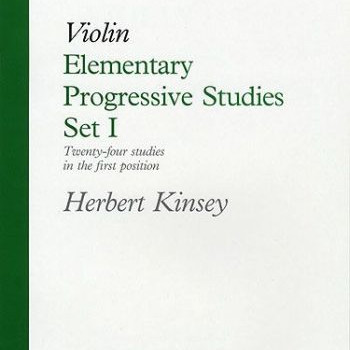ABRSM LIVRO Violin Elementary Progressive Studies Set 1