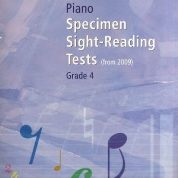 ABRSM LIVRO Piano Specimen Sight Reading Tests   Grade 4