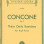 LIVRO Concone Thirty Daily Exercises Op. 11