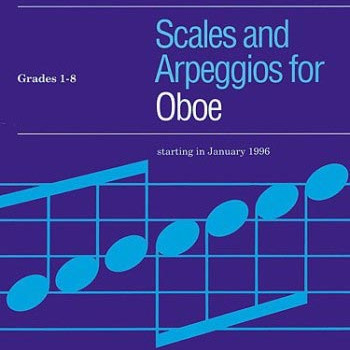 ABRSM LIVRO Oboe Scales & Arpeggios   Grade 1 8