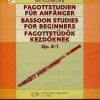 LIVRO Weissenborn Bassoon Studies For Beginners