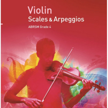ABRSM LIVRO Violin Scales & Arpeggios   Grade 4