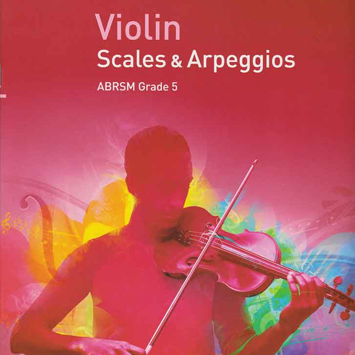 ABRSM LIVRO Violin Scales & Arpeggios   Grade 5