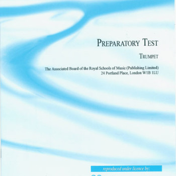 ABRSM LIVRO Preparatory Test Trumpet