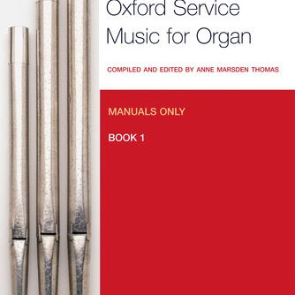 ABRSM LIVRO Oxford Service Music for Organ: Manuals only, Book 1