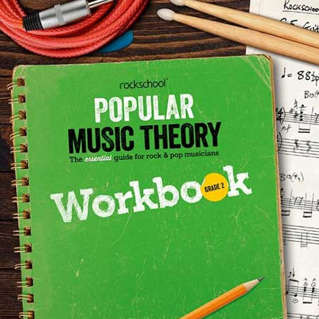 Rockschool LIVRO Popular Music Theory Workbook (Grade 2)