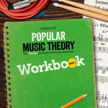 Rockschool LIVRO Popular Music Theory Workbook (Grade 3)
