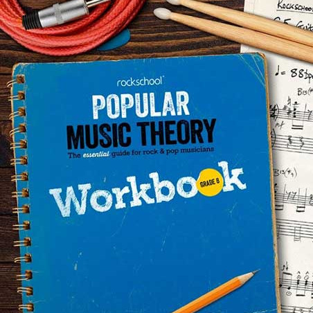 Rockschool LIVRO Popular Music Theory Workbook (Grade 8)