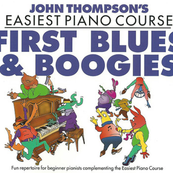JOHN THOMPSONS LIVRO First Blues and Boogies