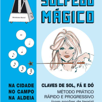 Eurico Cebolo LIVRO Solfejo Magico c/ CD