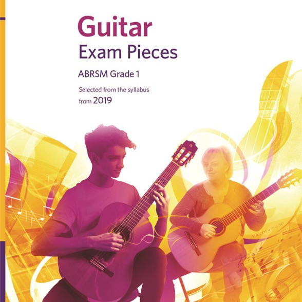 ABRSM LIVRO Guitar Exam Pieces 2019, Grade 1 CD