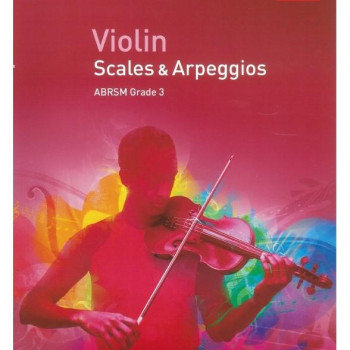 ABRSM LIVRO Violin Scales & Arpeggios   Grade 3