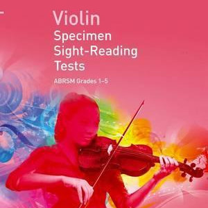 ABRSM LIVRO Specimen Sight Reading Tests for Violin   Grade 1 5