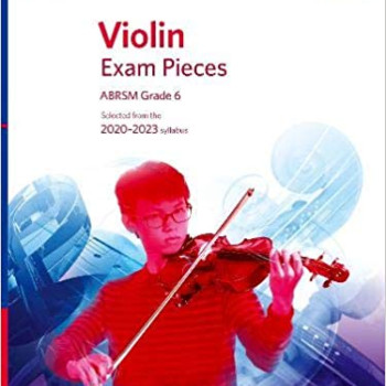 ABRSM LIVRO Violin Exam Pieces   Grade 6   2020 2023
