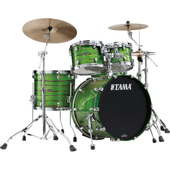 Tama Straclassic Walnut/Birch 4pc LSO Lacquer Shamrock Oyster