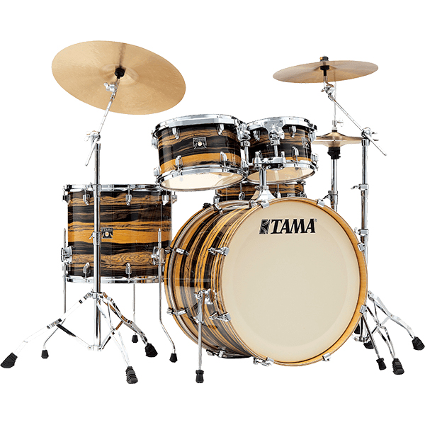 Tama Superstar Classic 5pc NET Natural Ebony Tiger Wrap