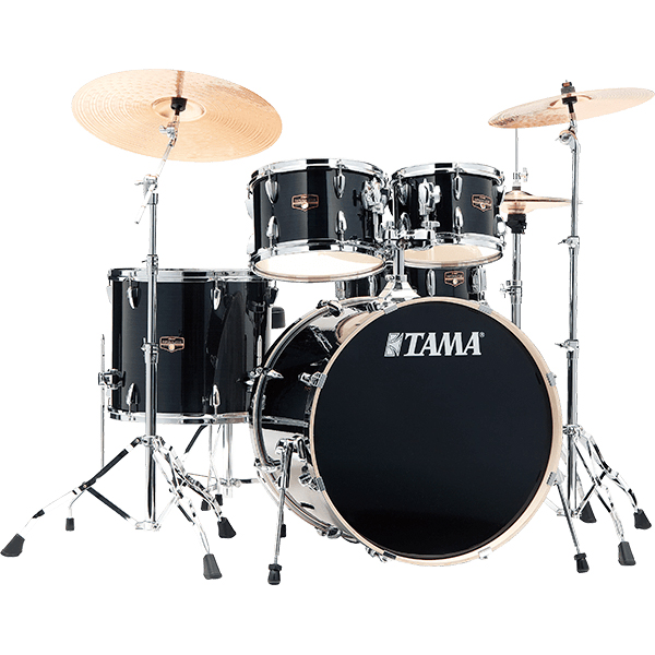 Tama Imperialstar 5pc HBK Hairline Black